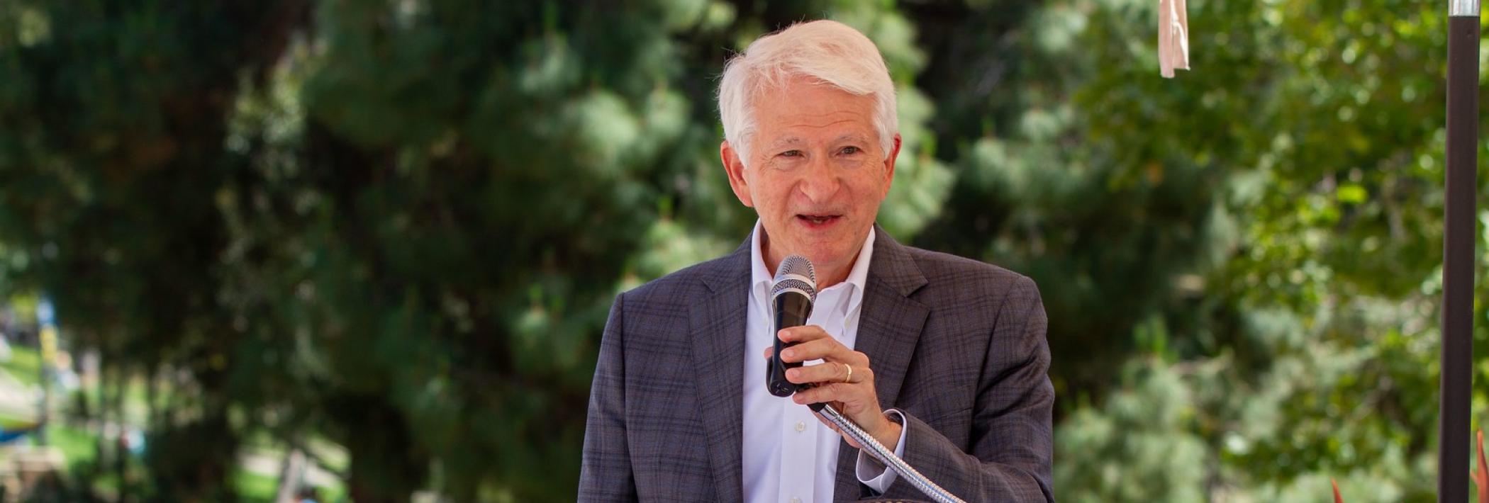 Chancellor Gene Block at Public Impact Research Awards 2022