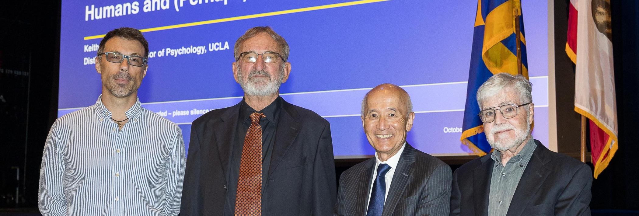 Keith Holyoak and UCLA leadership
